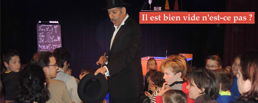 Chapeau de magicien sans le lapin